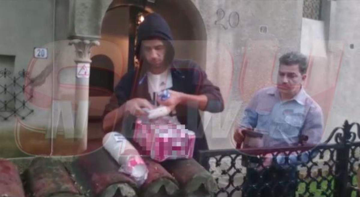VIDEO / Oana Zăvoranu i-a dat de pomană mamei sale! Iubitul divei a împărţit alimentele