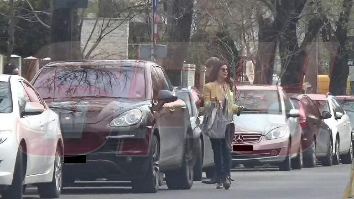 Ce a făcut Oana Cuzino înainte de marea confruntare cu soţul ei! Paparazzii SPYNEWS au surprins tot!