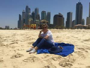 FOTO / Denisa Nechifor, extrem de HOT pe o plajă din Dubai
