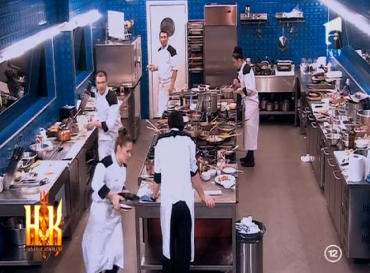 VIDEO / Un concurent de la "Hell's Kitchen - Iadul Bucătarilor", "vedeta" serii! Așa și-a sabotat el colegii în service