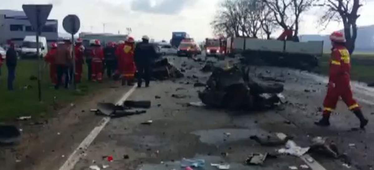 Accident grav pe DN73! O femeie a fost sfârtecată