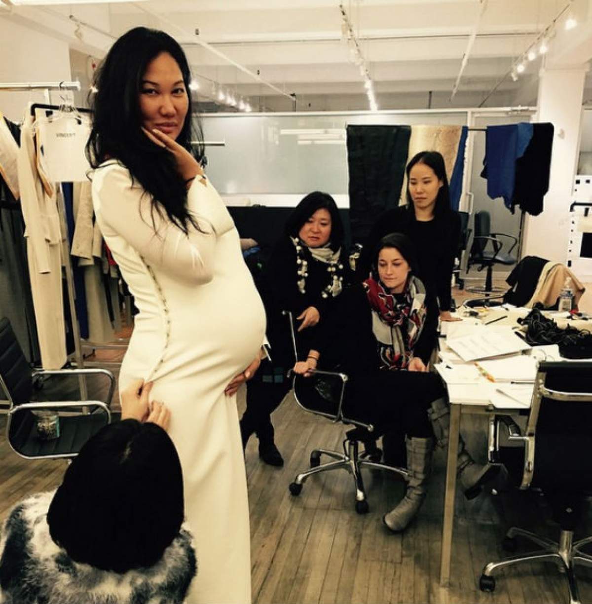 Kimora Lee Simmons a născut! Vedeta a făcut publică prima poză cu micuţul