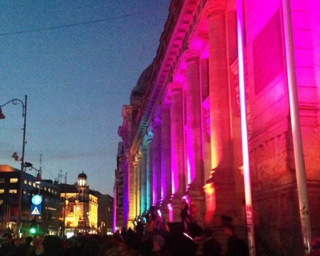 Mii de bucureşteni, fascinaţii de de Festivalul Luminilor! Vezi imagini inedite