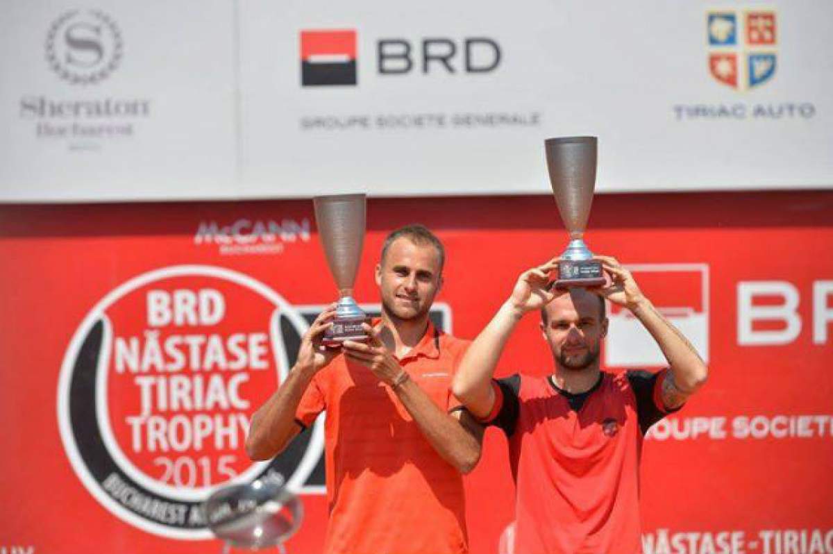 Marius Copil şi Adrian Ungur au câştigat proba de dublu a turneului de tenis de la Bucureşti