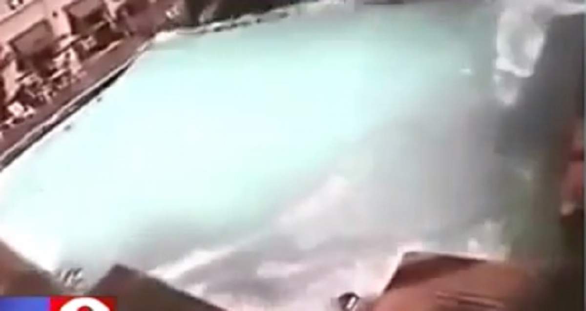 VIDEO / TSUNAMI în NEPAL! Imagini şocante din timpul cutremurului, din incinta unui hotel
