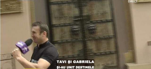 VIDEO / Circ la cununia Gabrielei Cristea! Echipa Antena Stars, agresată de bodyguarzi