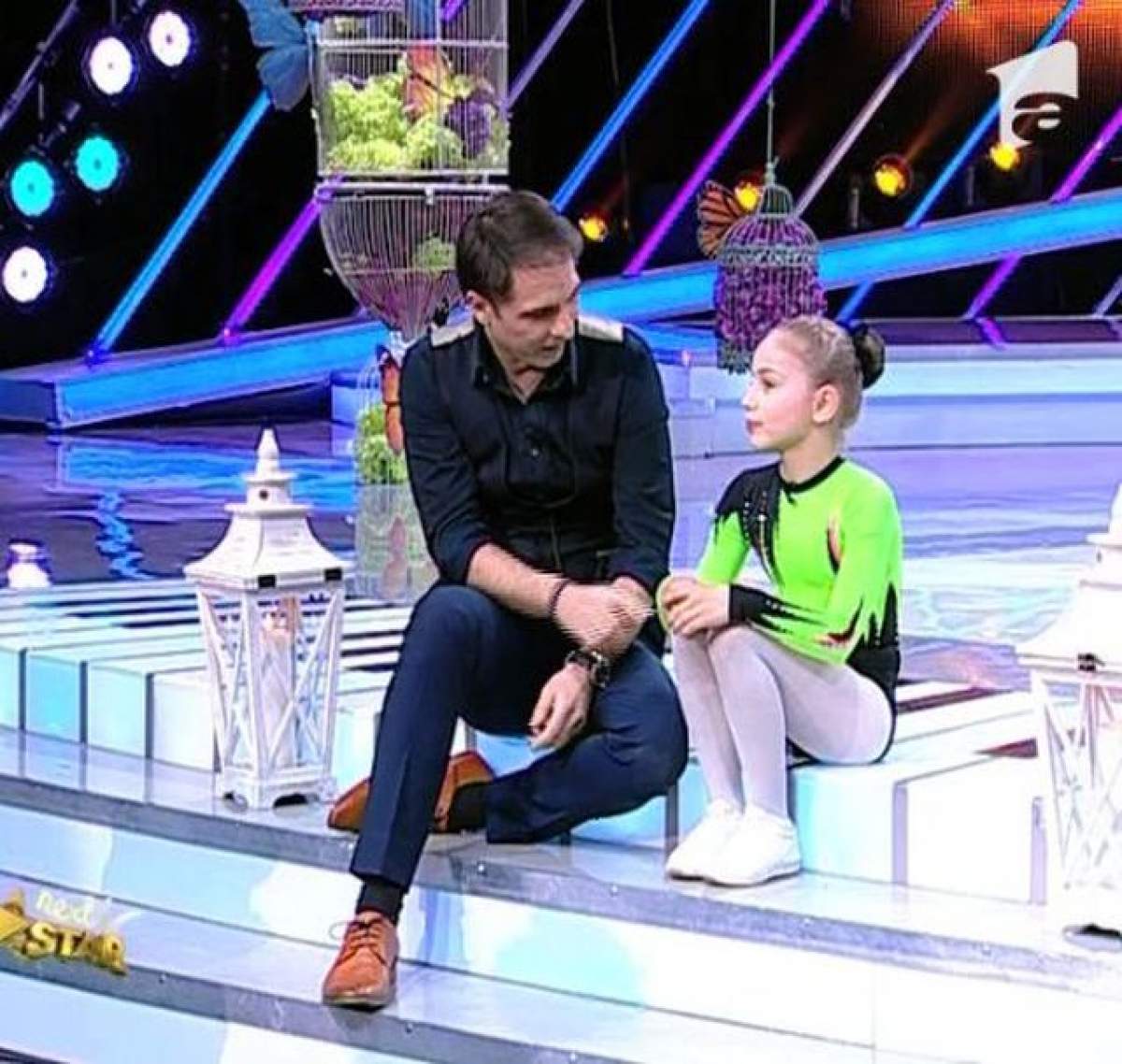 VIDEO / Surpriză de zile mari la "Next Star"! O mare campioană a făcut-o fericită pe talentata Miruna!