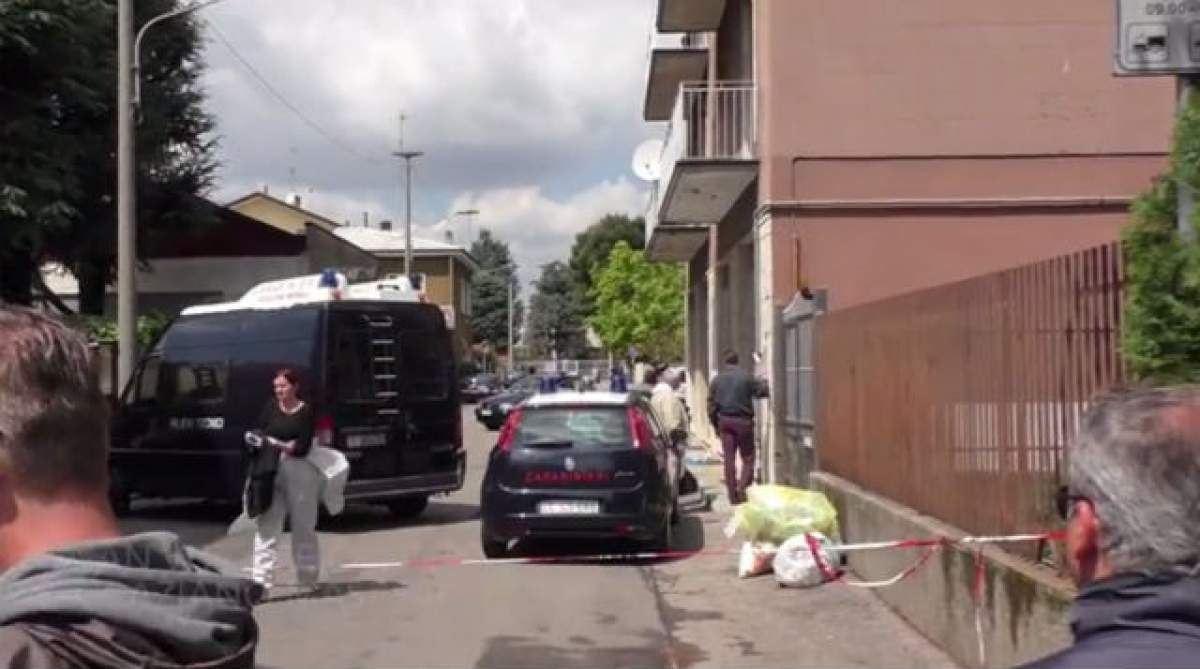 VIDEO / Carabinierii sunt în alertă! Ce scrie pe biletul găsit pe strada pe care a fost ucisă o româncă
