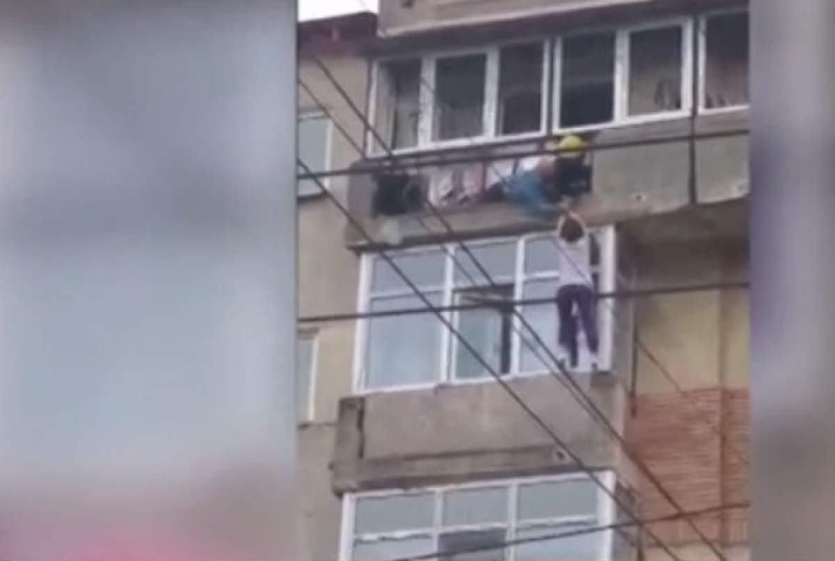 VIDEO/  A vrut să-şi pună capăt zilelor! Tentativă de suicid surprinsă în imagini