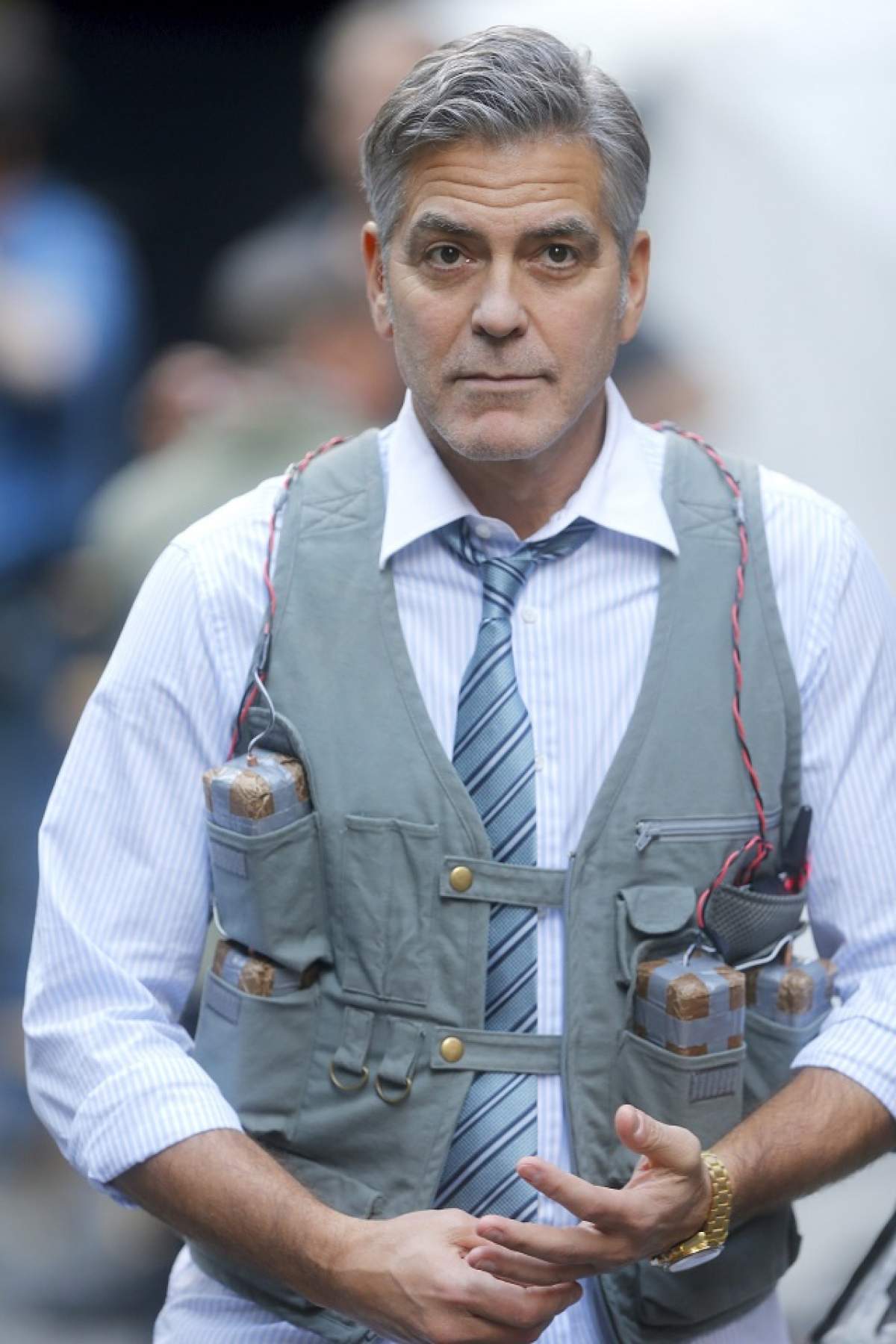 Fanii au intrat în panică! George Clooney, implicat într-un accident rutier