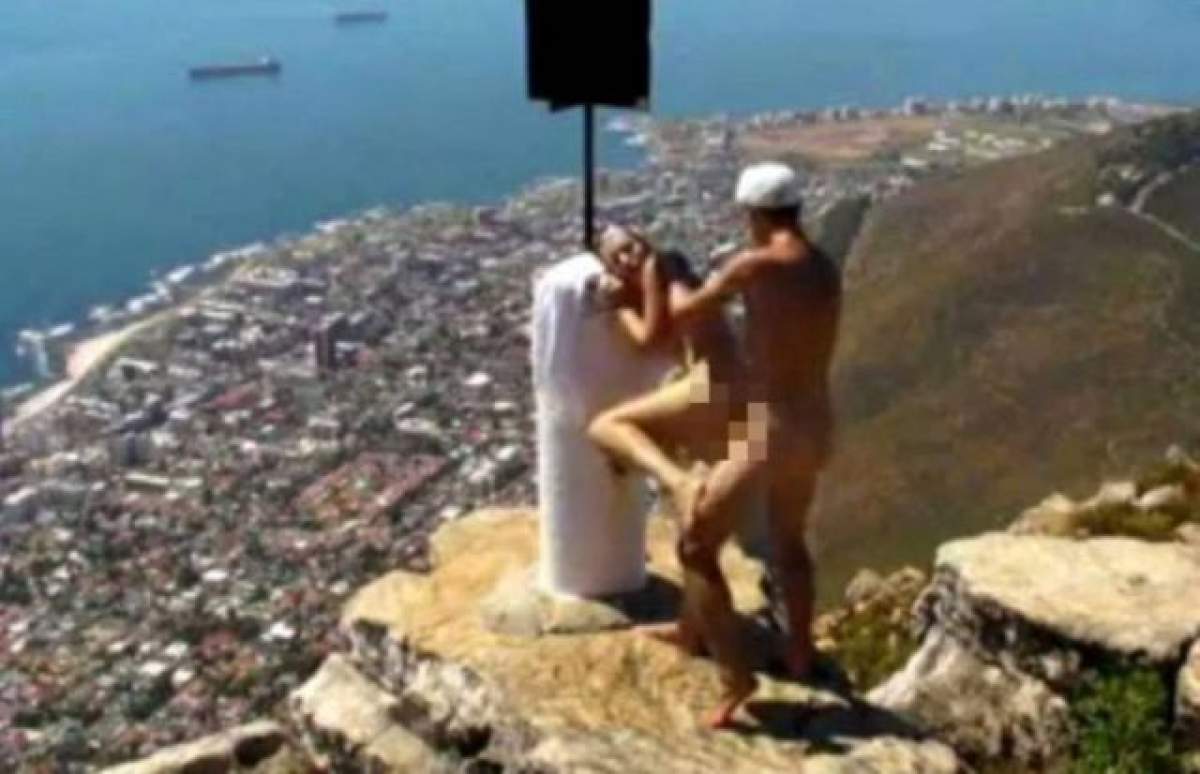 Nu s-au putut abţine! Doi tineri s-au filmat în timp ce au făcut SEX în vârful muntelui