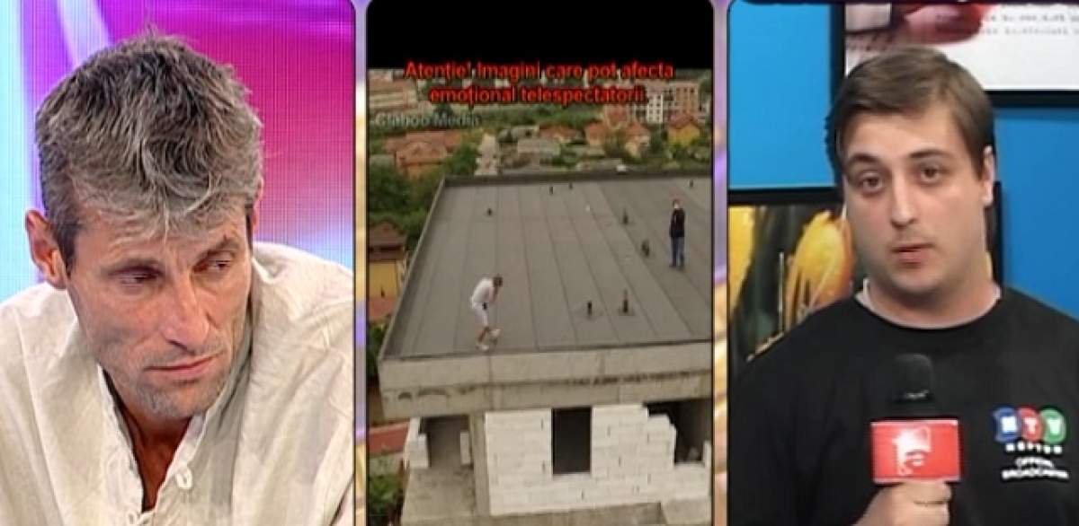 VIDEO / Un reporter a făcut ce negociatorii specializaţi nu au reuşit! Bărbatul din Constanţa, salvat de la moarte de un jurnalist