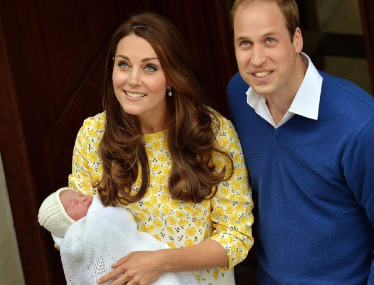 Fetiţa lui Kate Middleton şi a prinţului William, o prinţesă de un miliard de lire sterline!