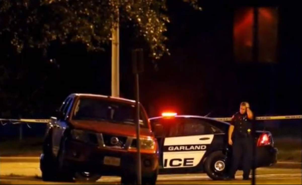 VIDEO / Drama de la Charlie Hebdo, trasă la indigo în SUA! Atac armat la o expoziţie de caricaturi cu Mahomed