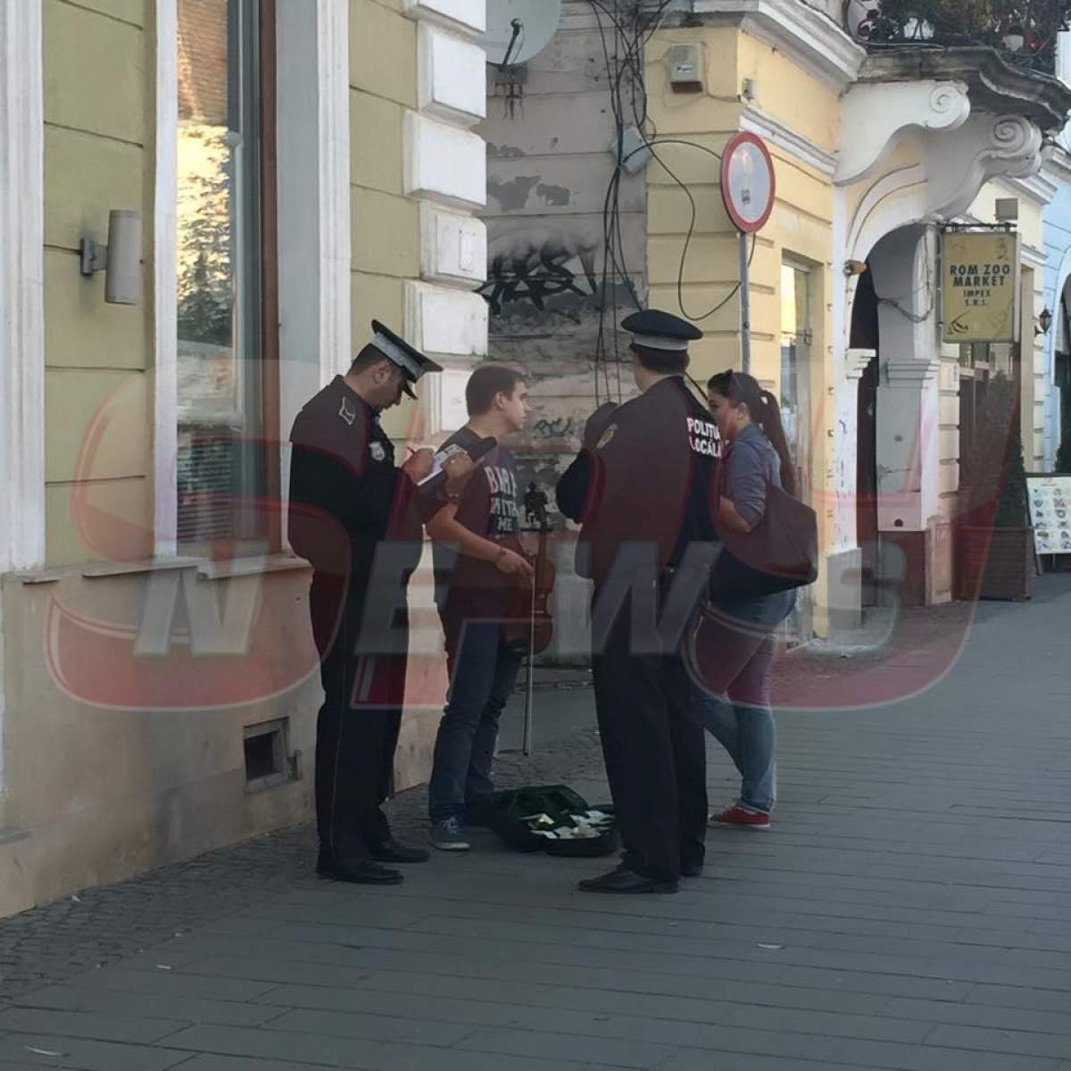 Ce s-a întâmplat cu violonistul din Cluj care cânta pe străzi!