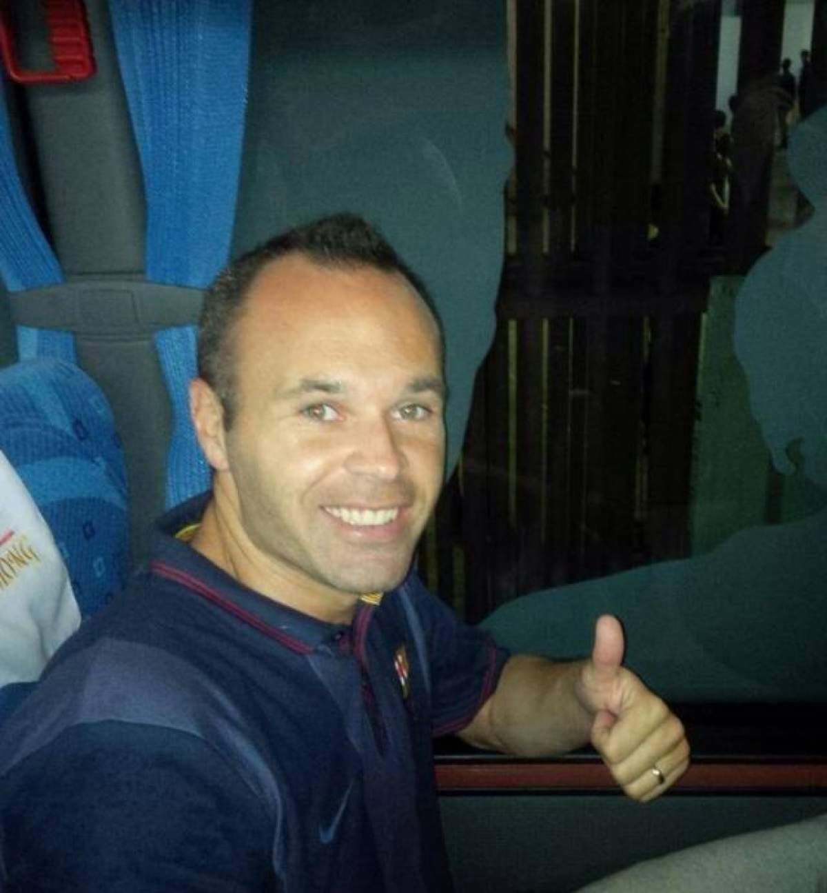 Iniesta, tată pentru a doua oară