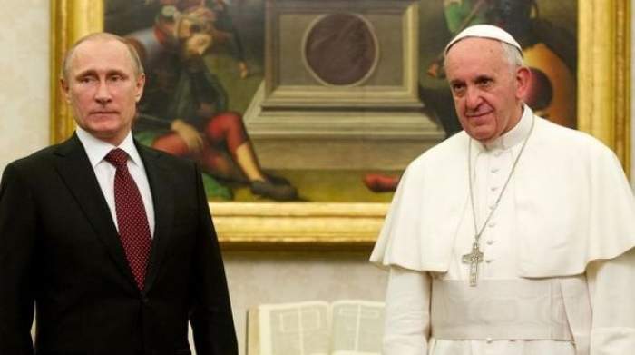 RĂZBOIUL DIN UCRAINA. Papa Francisc îi cere lui Vladimir Putin un "efort sincer" pentru pace