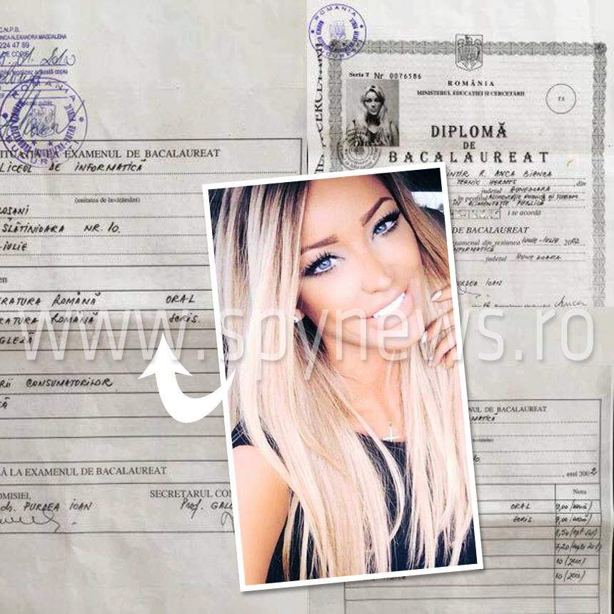 Bianca Drăguşanu a arătat diploma de BAC! Cu ce notă a luat examenul: "Secretul nu mai e secret"