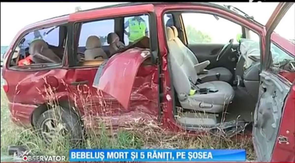 VIDEO / Tragedie pe şosea. Un bebeluş a murit în chinuri groaznice din cauza unui şofer neatent