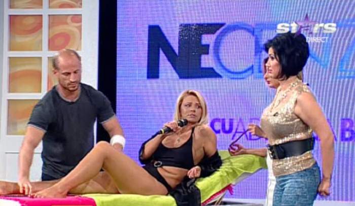 Mariana Roşca, în costum de baie, la TV! A vrut să arate cum se menţine în formă, dar s-a văzut un detaliu neplăcut