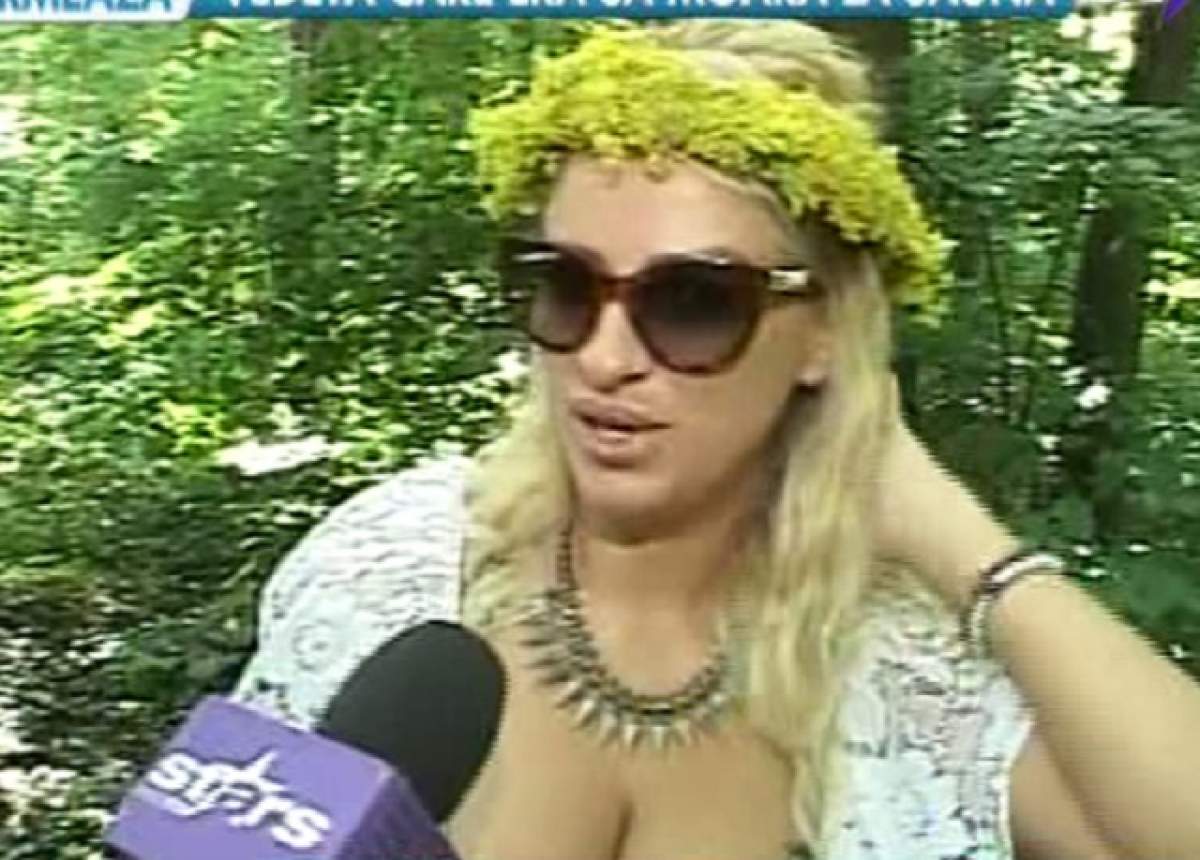 Sânziana Buruiană, mai sexy ca niciodată de Sânziene! Cum se pregăteşte de noaptea magică