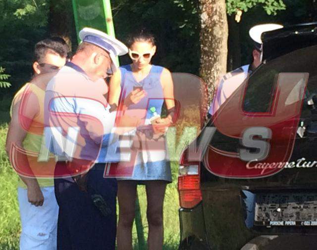 Iubita unui milionar celebru, implicată într-un accident! Avem imagini de la faţa locului!