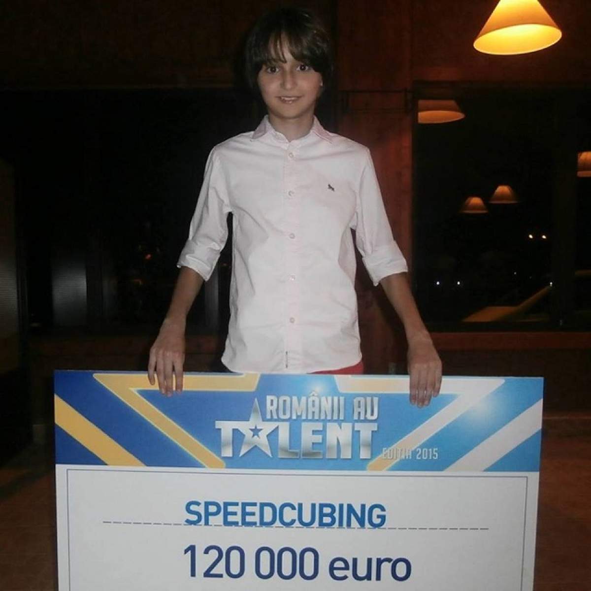 Ce planuri are  Martin Fronescu cu banii câştigaţi la "Românii au talent" 2015