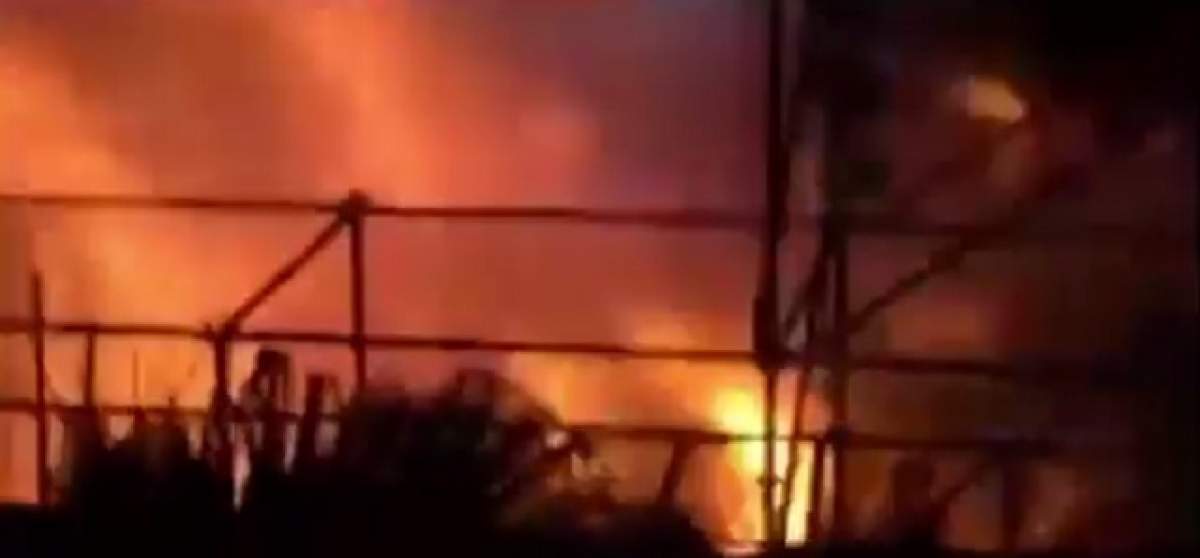 VIDEO / INCENDIU de proporţii într-un parc acvatic din Taiwan! Cel puţin 510 persoane au fost rănite