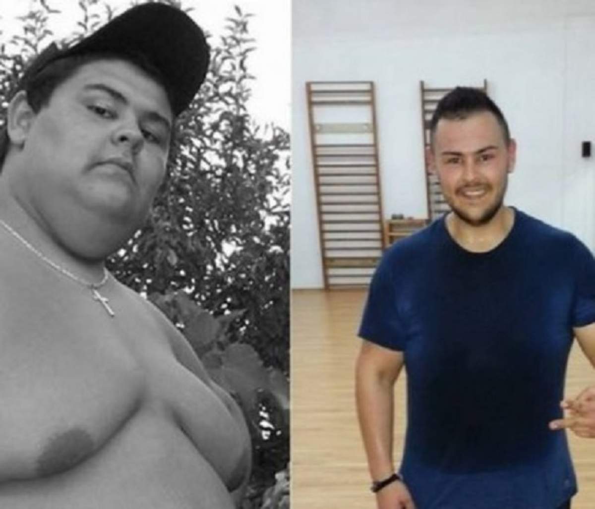 A câştigat lupta cu propriul corp! Cântărea 180 de kg, dar a ajuns instructor de fitness