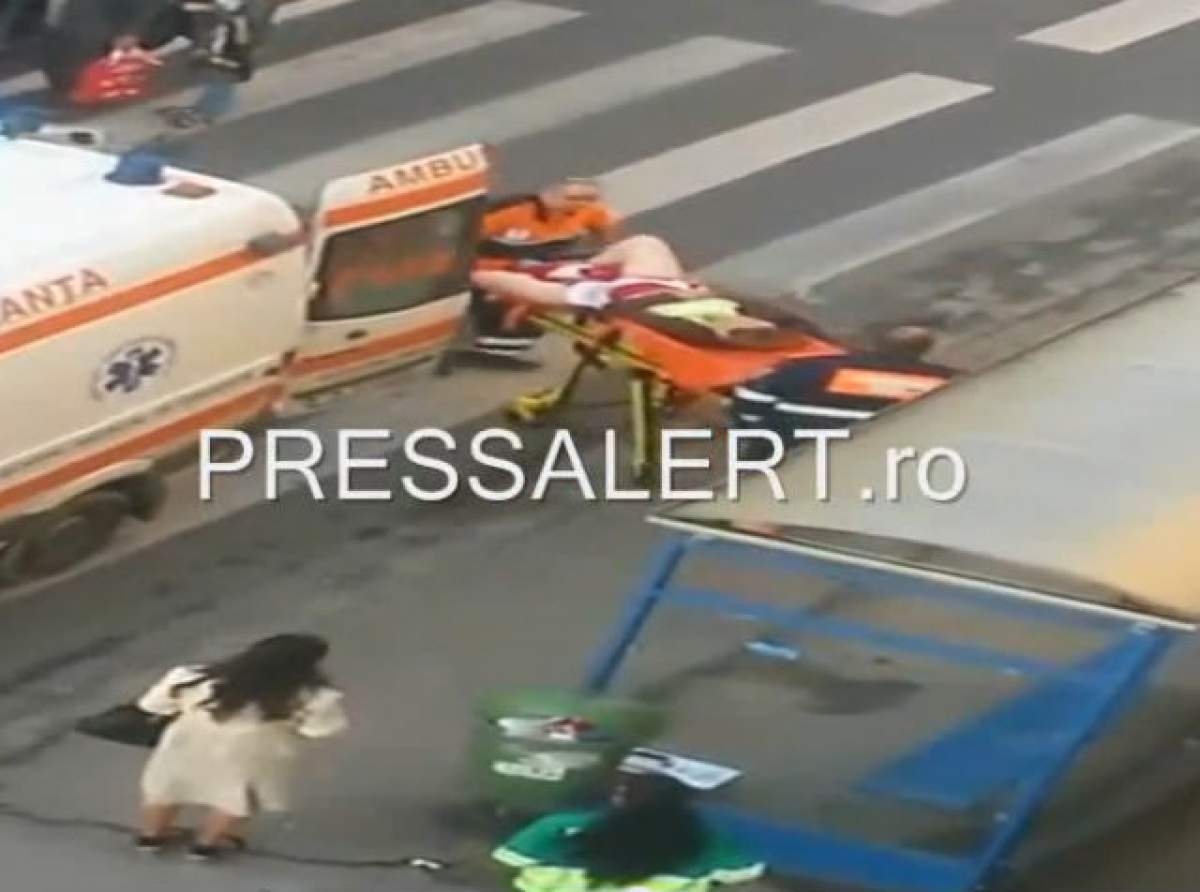 VIDEO / Caz incredibil în România! O femeie a născut în plină stradă