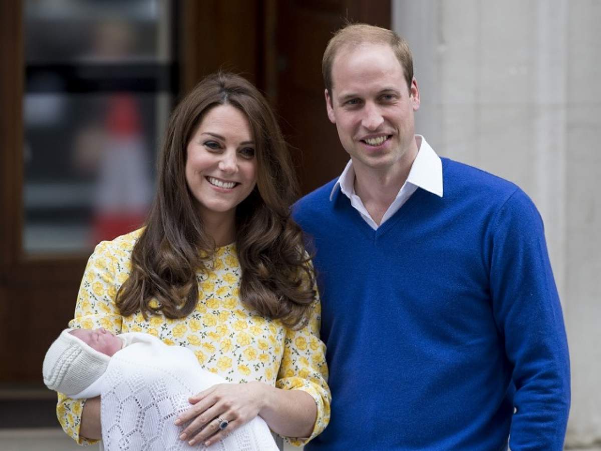PRIMA IMAGINE cu Prinţul Charles şi Prinţesa Charlotte, moştenitorii Casei Regale din Marea Britanie