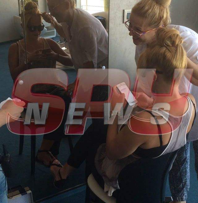 VIDEO / Primele imagini cu Anda Adam aranjată şi coafată de nuntă! Artista va străluci la petrecere