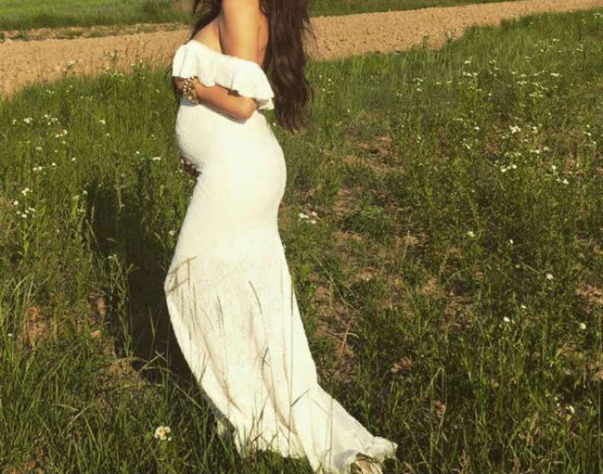 În ultimele luni de sarcină, o vedetă din showbiz-ul românesc a pozat aproape goală! Imagini incendiare