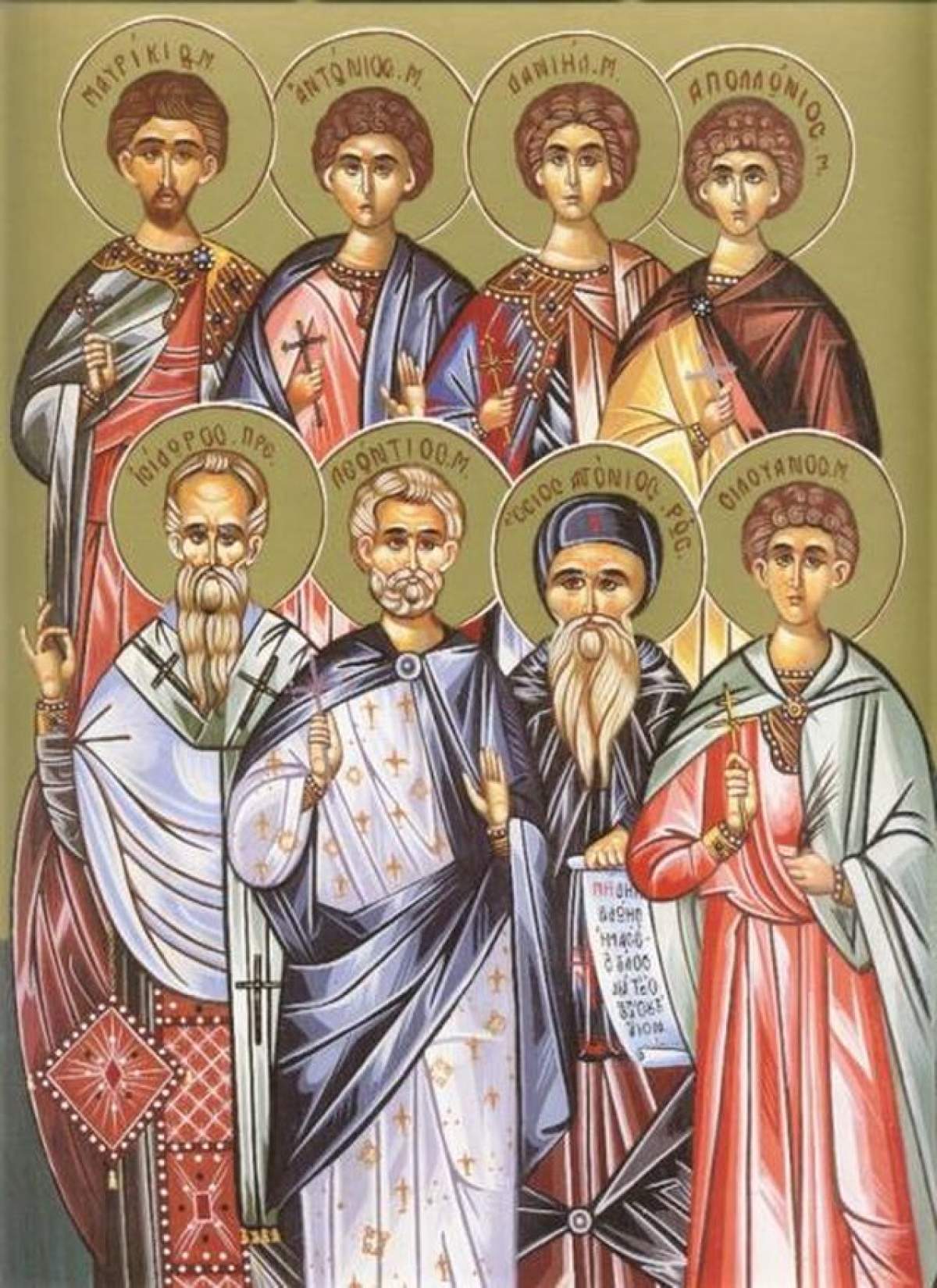 Sărbătoare în calendarul creştin ortodox! Sfinţii sacrificaţi în mod barbar