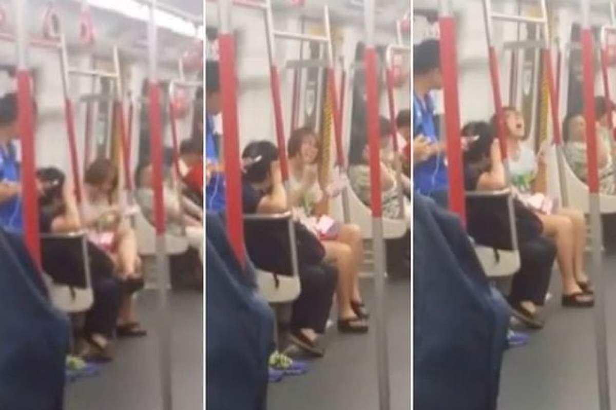 VIDEO / A rămas fără baterie la telefon în metrou. Ce a urmat e de-a dreptul uimitor. Nimeni nu se aştepta la asta