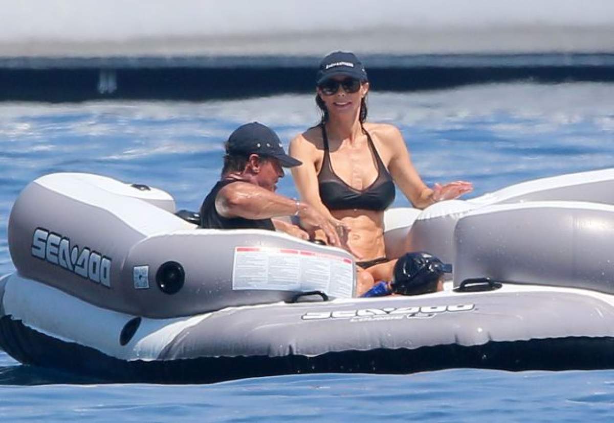 FOTO /  Soţia lui Sylvester Stallone arată senzaţional la 46 de ani