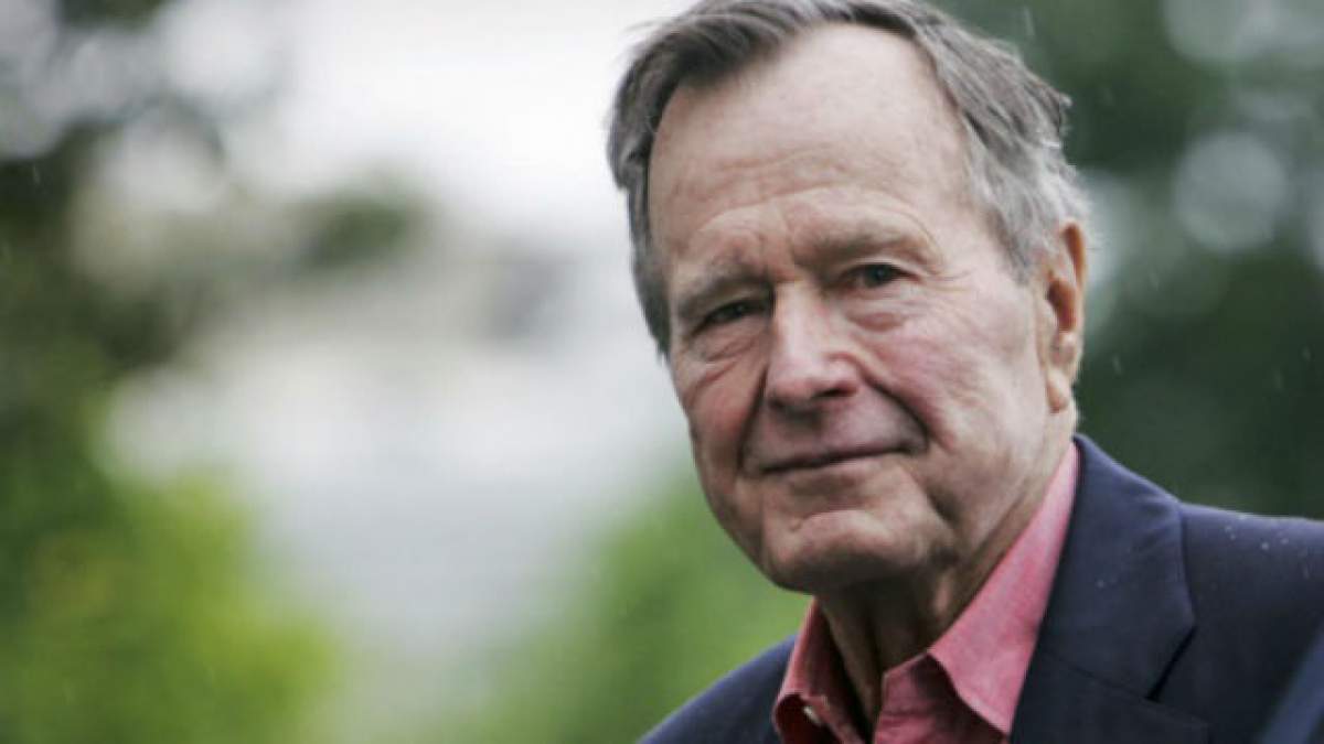 Fostul președinte american George H.W. Bush, internat în spital