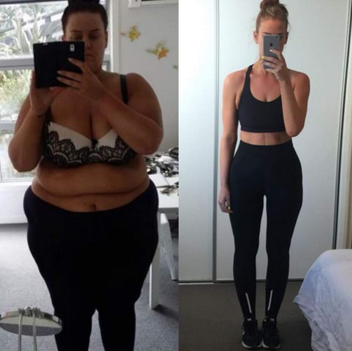 IMAGINI INCREDIBILE! O femeie a slăbit 83 de kilograme în 11 luni! Așa arată corpul ei acum!