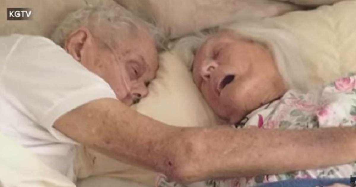 VIDEO EMOŢIONANT / Au murit îmbrăţişaţi, la doar câteva ore distanţă! Povestea unuia din cele mai longevive cupluri