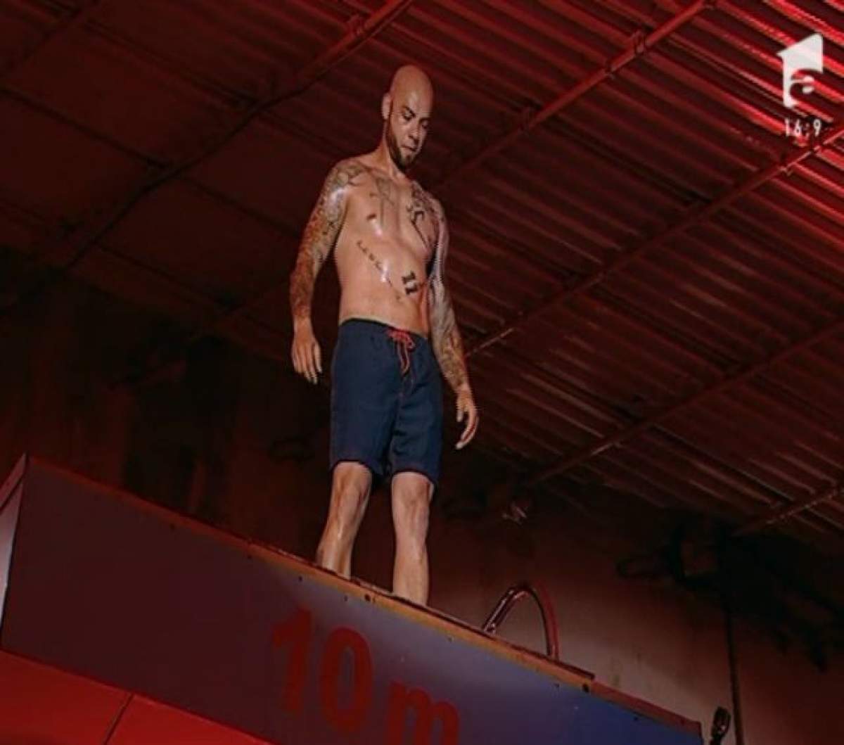 VIDEO / Giani Kiriţă a sărit de la 10 metri. Şi-a învins cea mai mare frică la "Splash! vedete la apă"