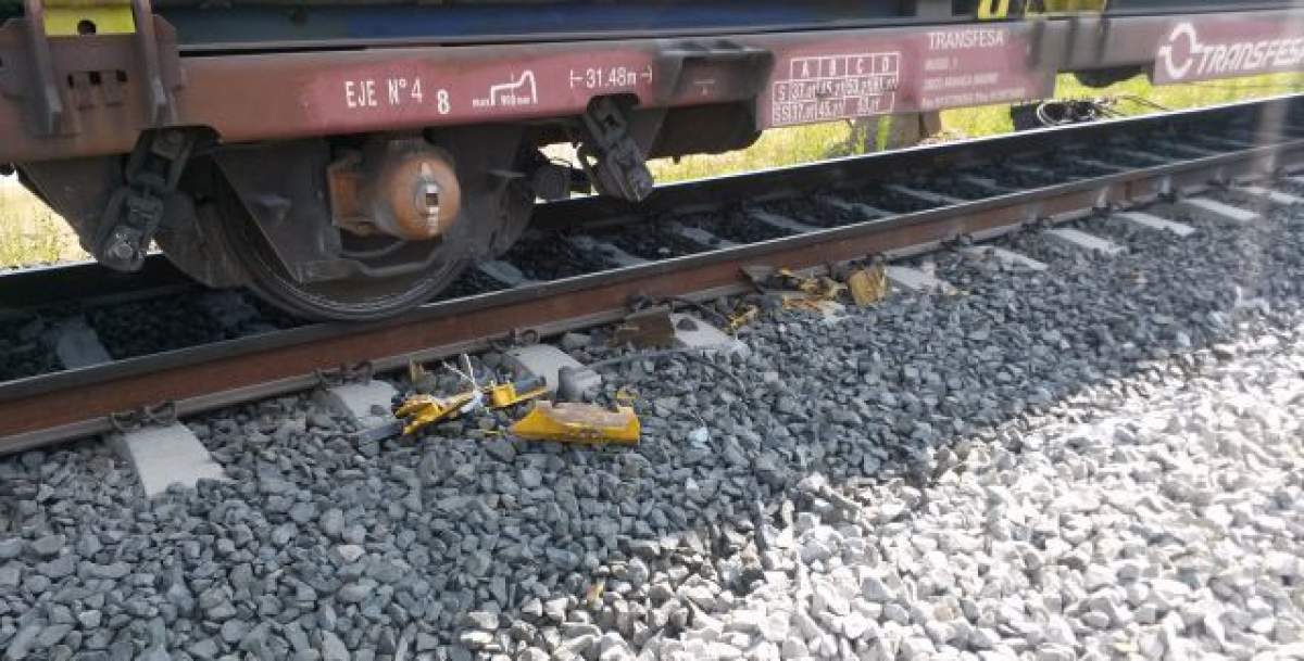 Tren deraiat în ALBA! Circulaţie blocată şi întârzieri de patru ore