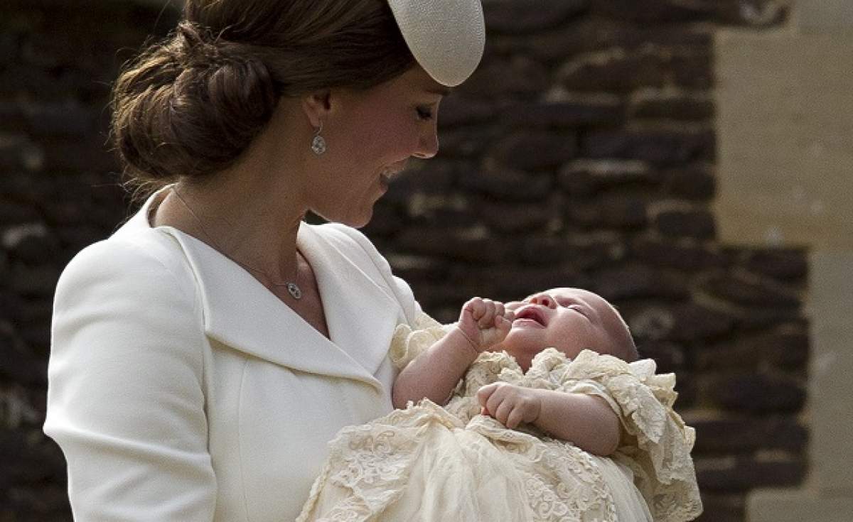 FOTO / IMAGINI de la botezul Prinţesei Charlotte, fiica ducesei de Cambridge şi a Prinţului William