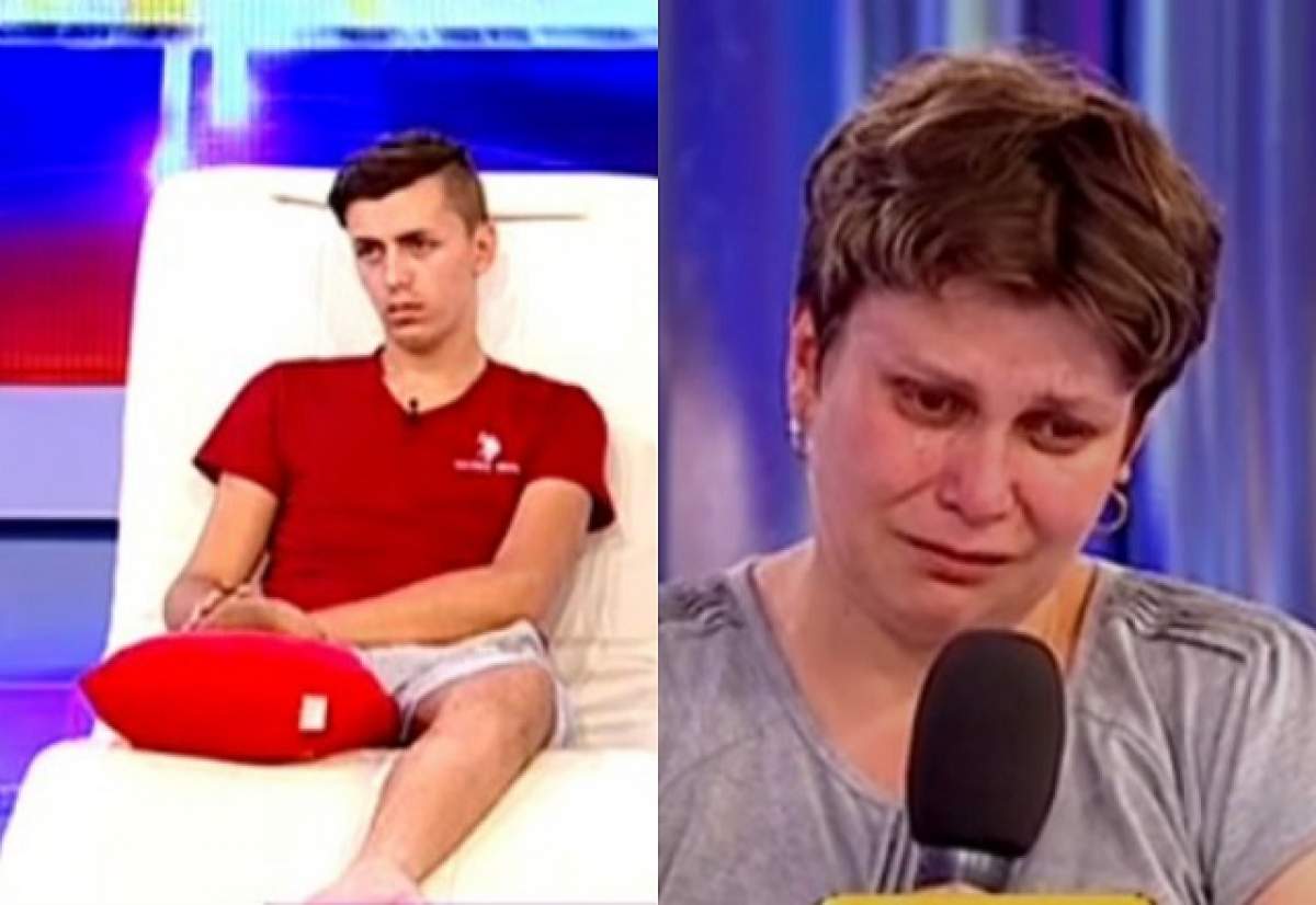 VIDEO / Schilodit pe viaţă şi îngrijit de mama lui oarbă! Povestea emoţionantă a lui Gabriel, băiatul căruia i s-a tăiat piciorul