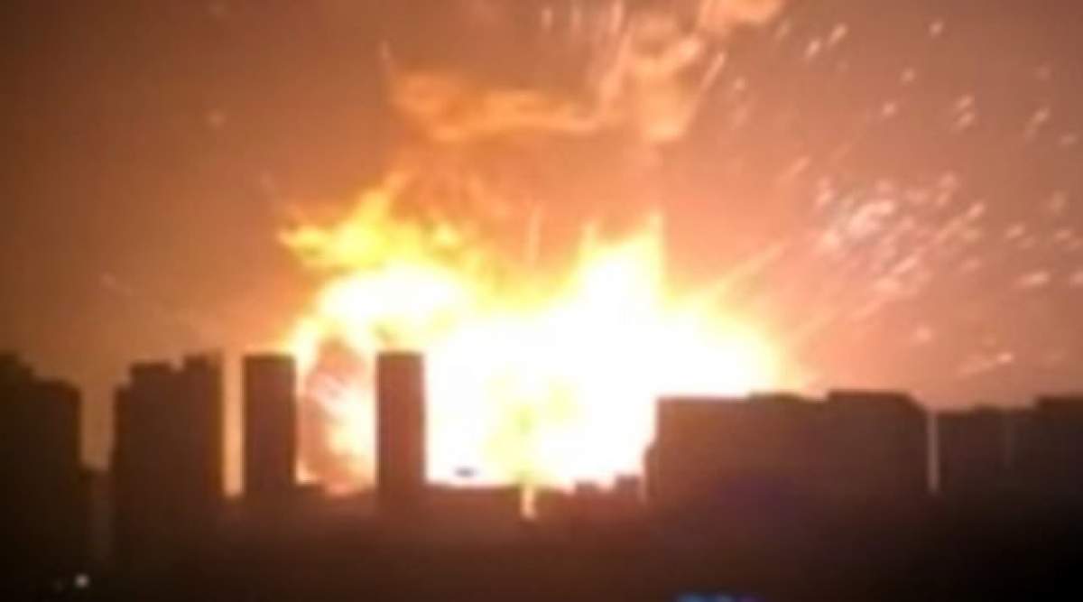 VIDEO / Explozie puternică în China! Nu se cunoaşte numărul răniţilor