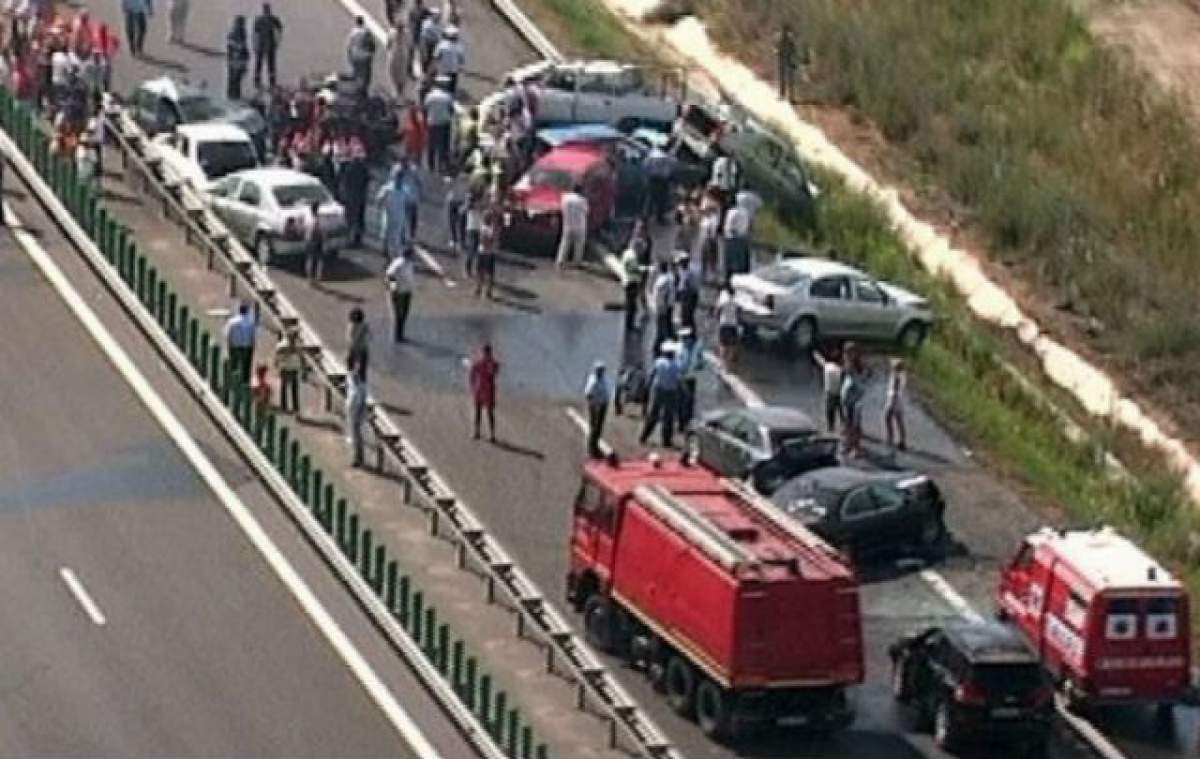 Accident pe Autostrada Soarelui! Traficul se desfăşoară cu dificultate