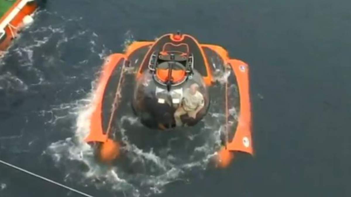 Vladimir Putin s-a scufundat la bordul unui minisubmarin în Marea Neagră, în largul Crimeei