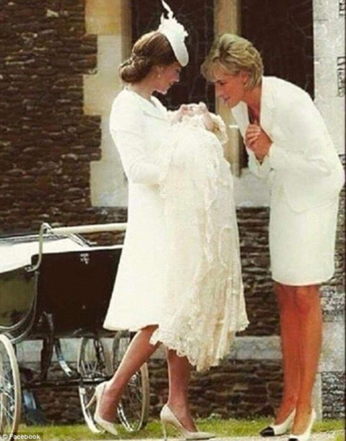 Prinţesa Diana, prezentă la botezul prinţesei Charlotte! Cum a fost posibil aşa ceva