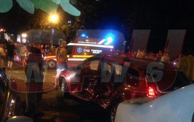Accident în Capitală! Un şofer nu a acordat prioritate