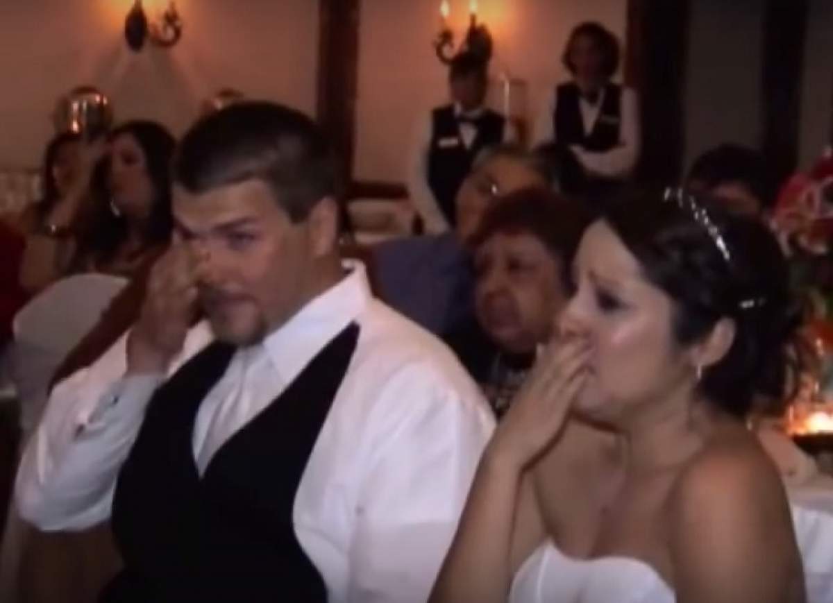 VIDEO / Nu a putut să ţină un discurs la nunta fiicei lui! Ce a făcut a adus lacrimi în rândul nuntaşilor