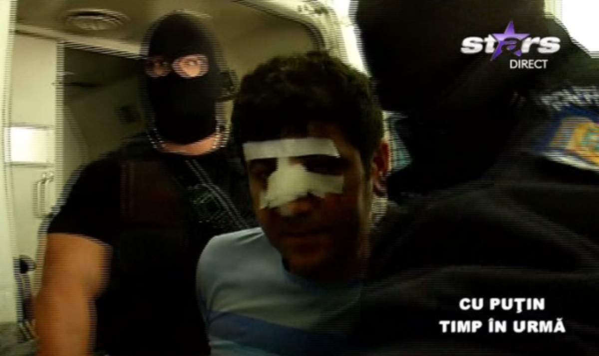 Imagini de ultimă oră! Milionarul turc care a dat cu maşina peste politist a fost adus la spital de duba poliţiei